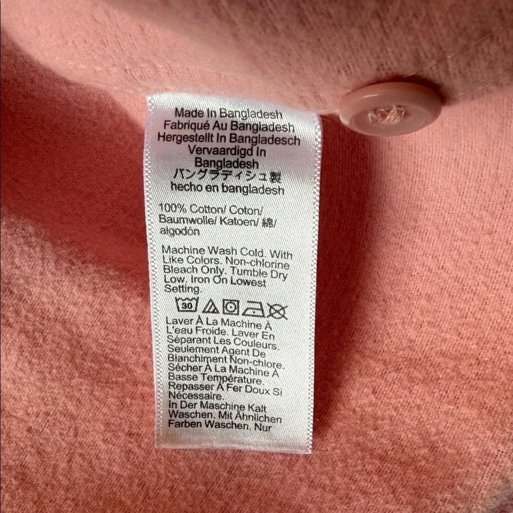 J. Crew Pink Lightweight Shirt Jacket NWT